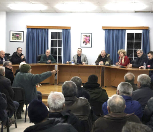 Με τη συμμετοχή του Δημάρχου Λεβαδέων κ. Δ. Καραμάνη συνεδρίασε το Τοπικό Συμβούλιο Κυριακίου. “Δίκαιο το αίτημα για δωρεάν κιλοβατώρες”