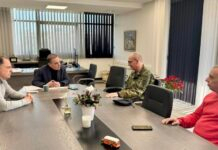 Συνάντηση Δ.Καραμάνη με το νέο Διοικητή του ΚΕΠΒ Θηβών