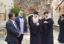 Επίσκεψη στρατιωτικών ιερέων του ΝΑΤΟ στην Ι.Μ. του Οσίου Λουκά