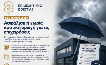 Νέα δεδομένα για την ασφάλιση των επιχειρήσεων έναντι φυσικών καταστροφών